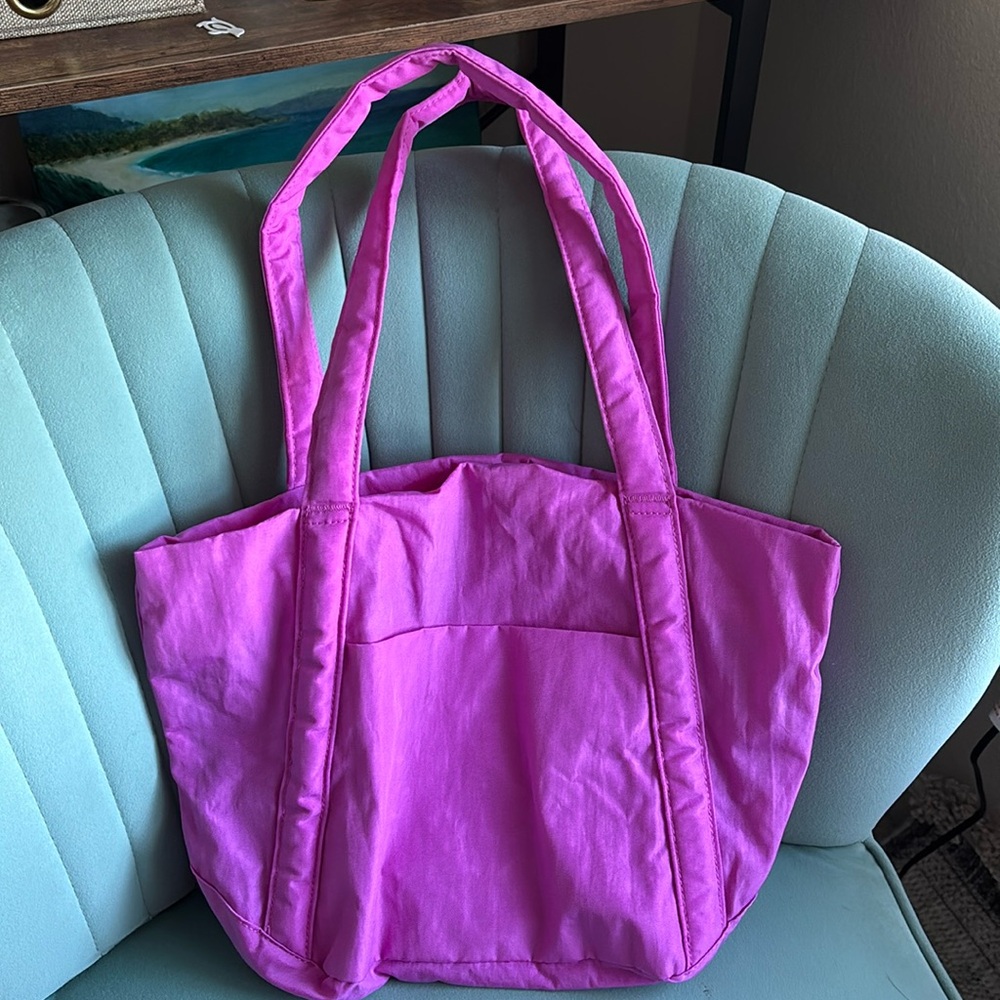 Baggu Mini Cloud Bag in Extra Pink